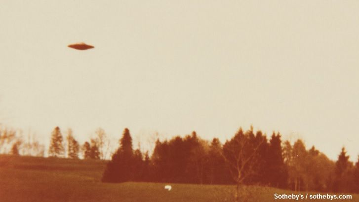 Four Of Billy Meiers Original UFO Photographs Were Sold At Auction