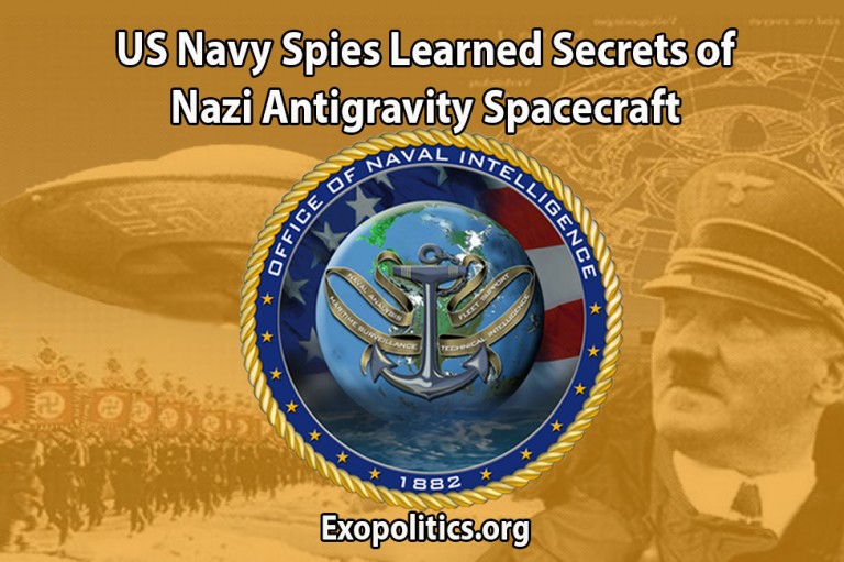 US Navy Spies Learned Secrets of Nazi Anti-gravity Spacecraft