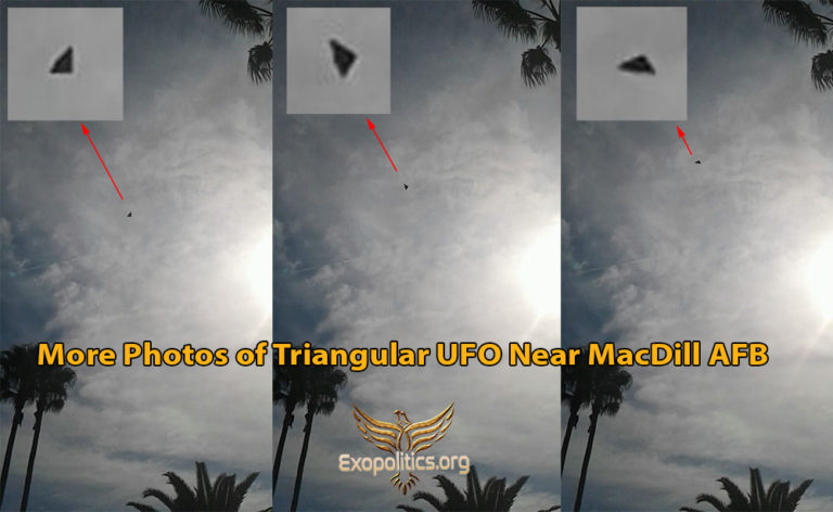 Video: More Photos of Antigravity UFO near MacDill Air Force Base