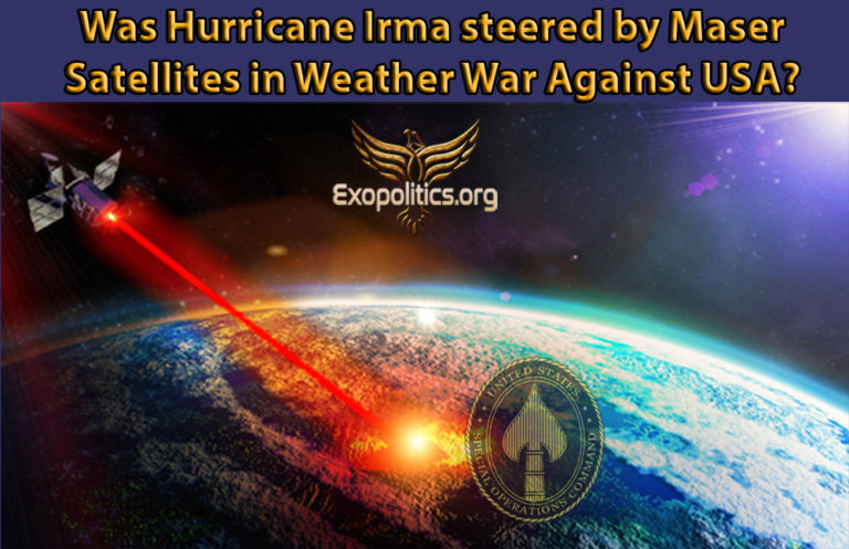 Video: Was Hurricane Irma Steered by Maser Satellites in Weather War against USA?