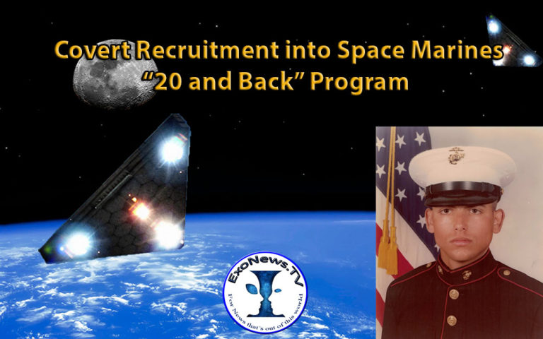 Covert Recruitment into Space Marines “20 and Back” Program