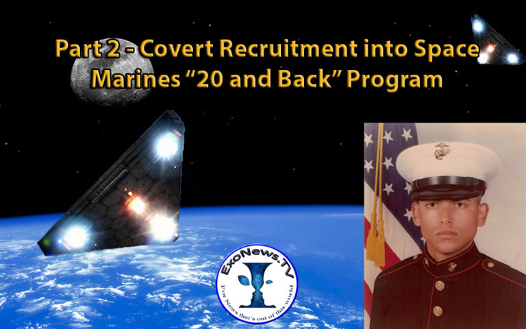 Pt 2 – Covert Recruitment into Space Marines “20 and Back” Program