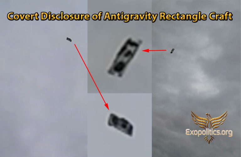 Covert Disclosure of Rectangle Antigravity Craft
