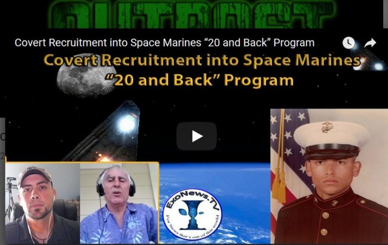 Interview – Covert Recruitment into Space Marines “20 and Back” Program