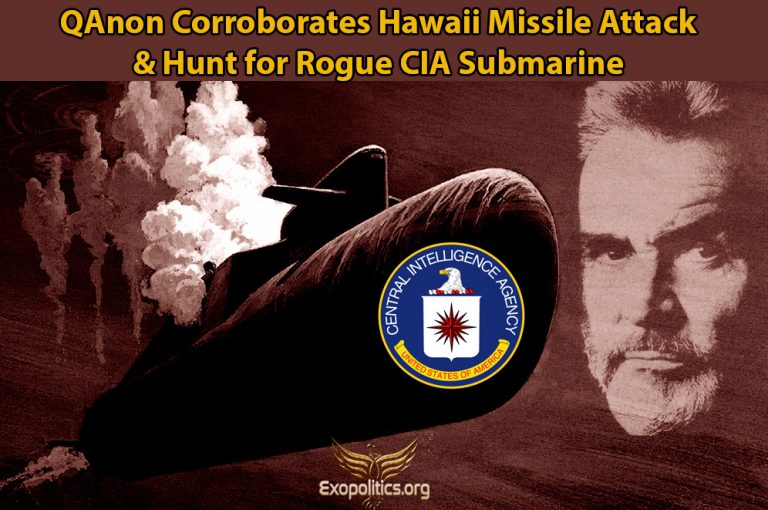 QAnon Corroborates Hawaii Missile Attack & Hunt for Rogue CIA Submarine