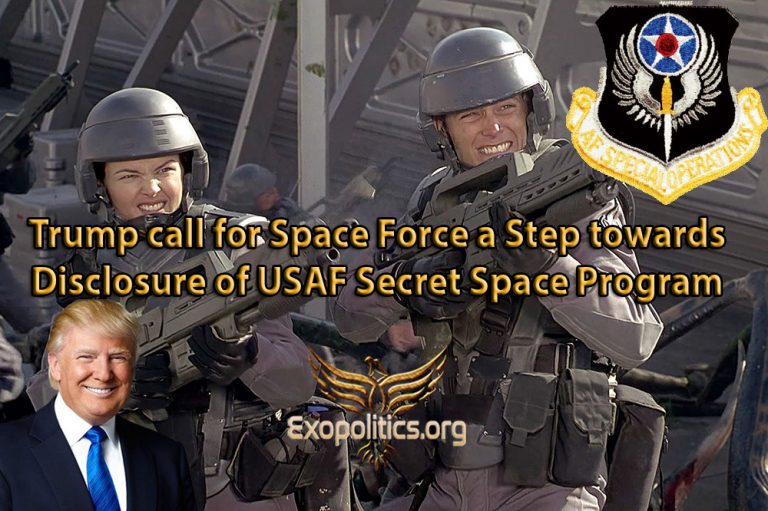 Trump call for Space Force a Step towards Disclosure of USAF Secret Space Program