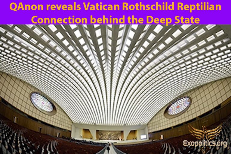 QAnon reveals Vatican Rothschild Reptilian Connection behind the Deep State