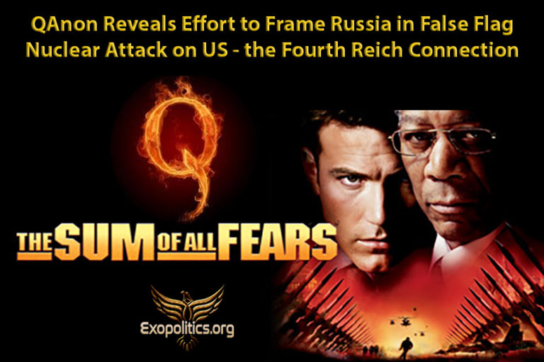 QAnon Reveals Effort to Frame Russia in False Flag Nuclear Attack on US – the Fourth Reich Connection