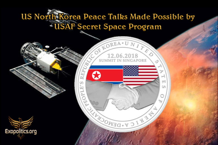 US North Korea Peace Talks Made Possible by USAF Secret Space Program