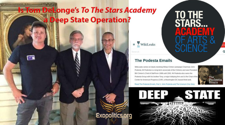 Is Tom DeLonge’s To The Stars Academy a Deep State Operation?