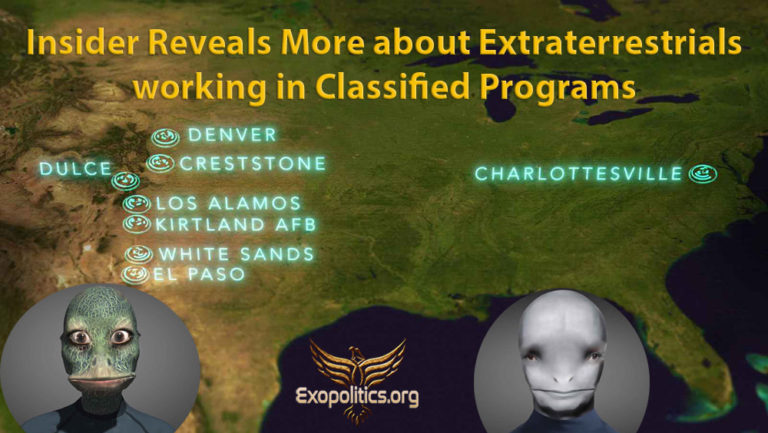 Insider Reveals More about Extraterrestrials working in Classified Programs