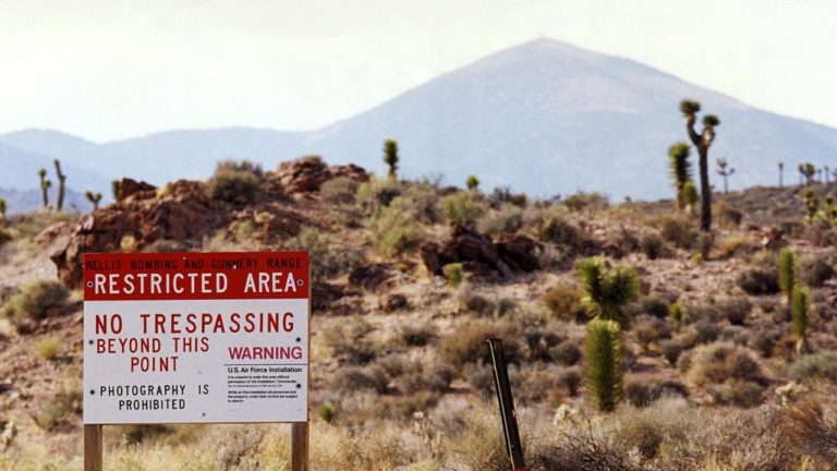 From the X-Files – Is the Pentagon Hiding UFOs in a Las Vegas Hangar?