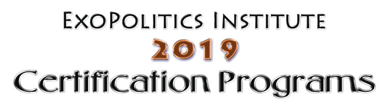 Spring Exopolitics Courses start 14 Jan 2019