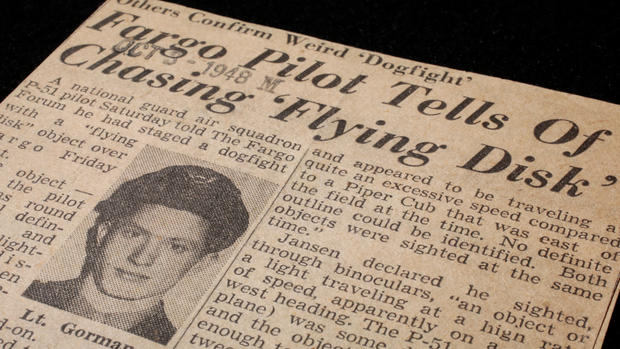 New History Channel Show Tells of Pilot’s 1948 ‘Dogfight’ With UFO Above Fargo