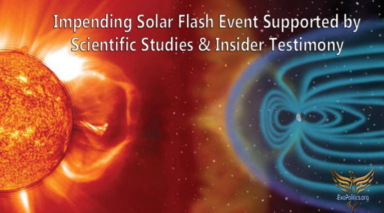 Impending Solar Flash Event Supported by Scientific Studies & Insider Testimony