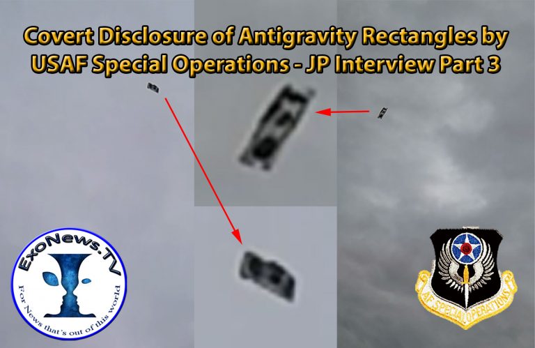 Covert Disclosure of Antigravity Rectangles by USAF Special Operations