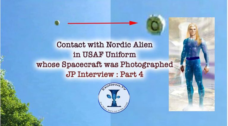 Contact with Nordic Alien in USAF uniform whose spacecraft was photographed