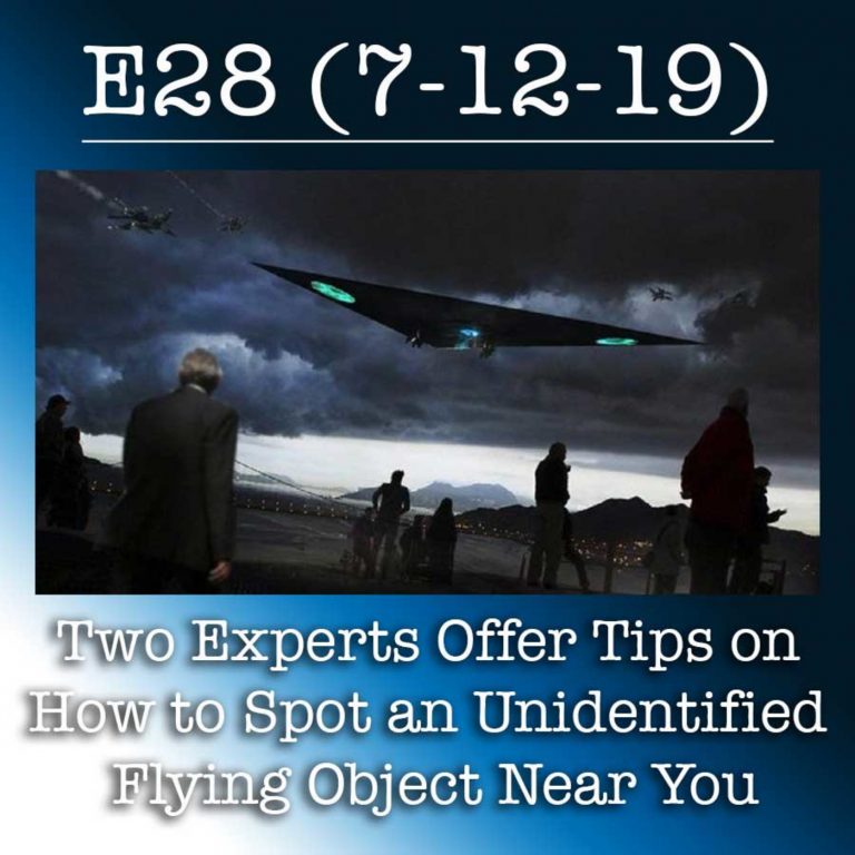 E28 7-12-19 U.S. Navy Has Been Granted a Patent on Theoretical Aircraft Resembling Recently-Reported UFOs