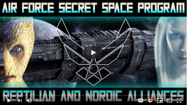 Air Force Secret Space Program: Reptilian and Nordic Alliances