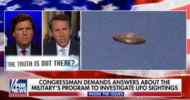 GOP Lawmaker Says He’s ‘Concerned’ Over Reported UFO Sightings by Navy Pilots