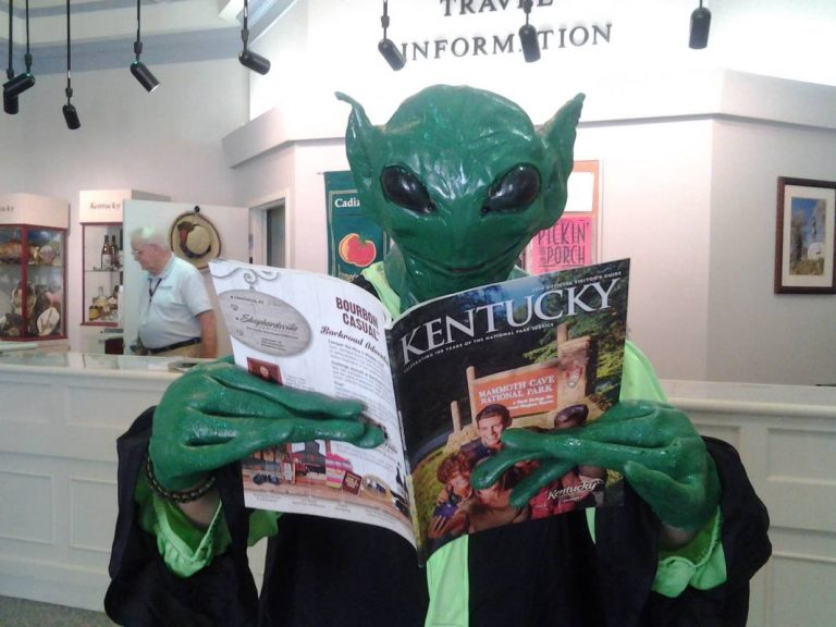 The ‘Kyle Little Green Men Days Festival’ is an American Towns Tribute to Aliens