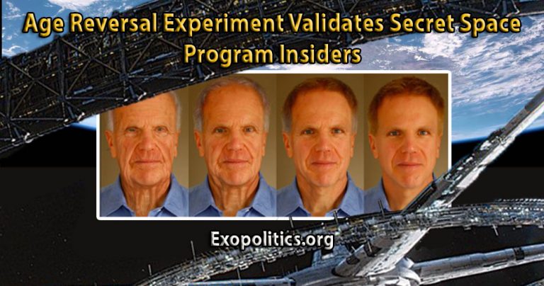 Age Reversal Experiment Validates Secret Space Program Insiders