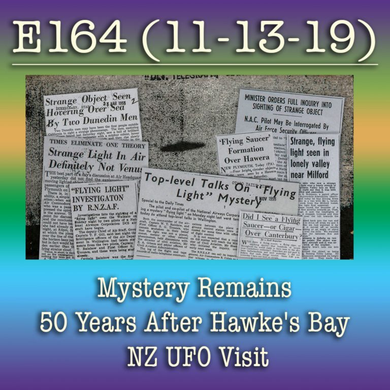 e164 Mystery Remains 50 Years After Hawke’s Bay NZ UFO Visit
