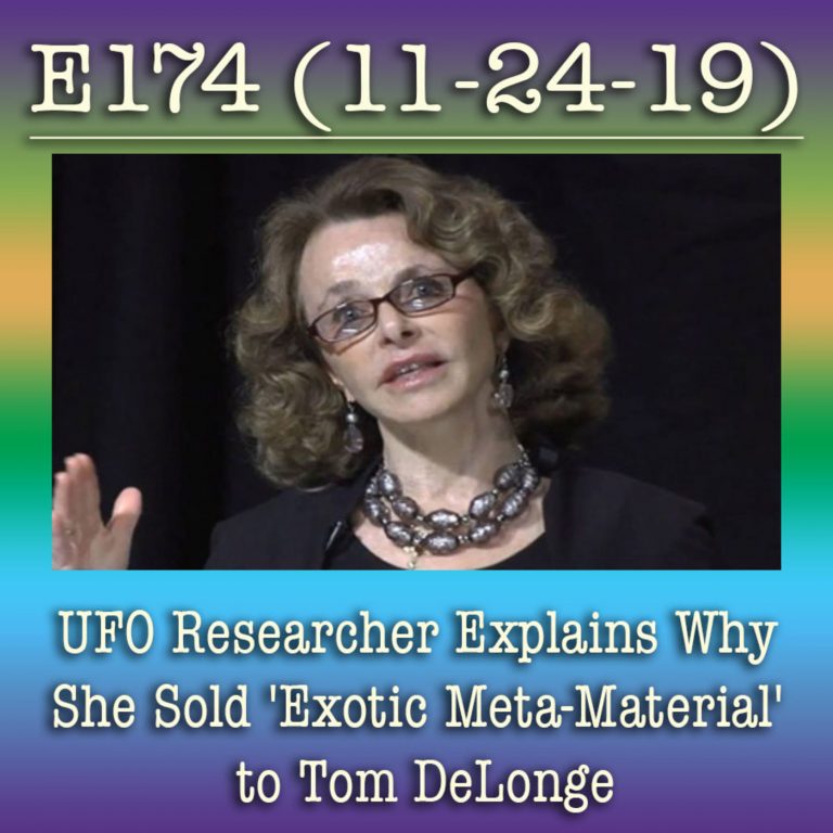 e174 UFO Researcher Explains Why She Sold ‘Exotic Meta-Material’ to Tom DeLonge