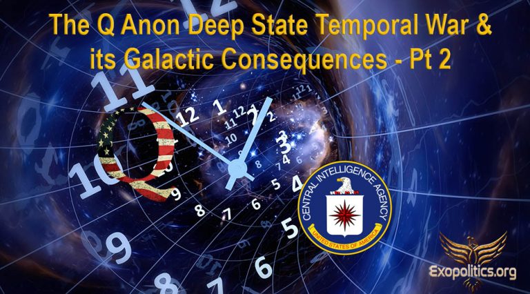 The QAnon Deep State Temporal War & its Galactic Implications