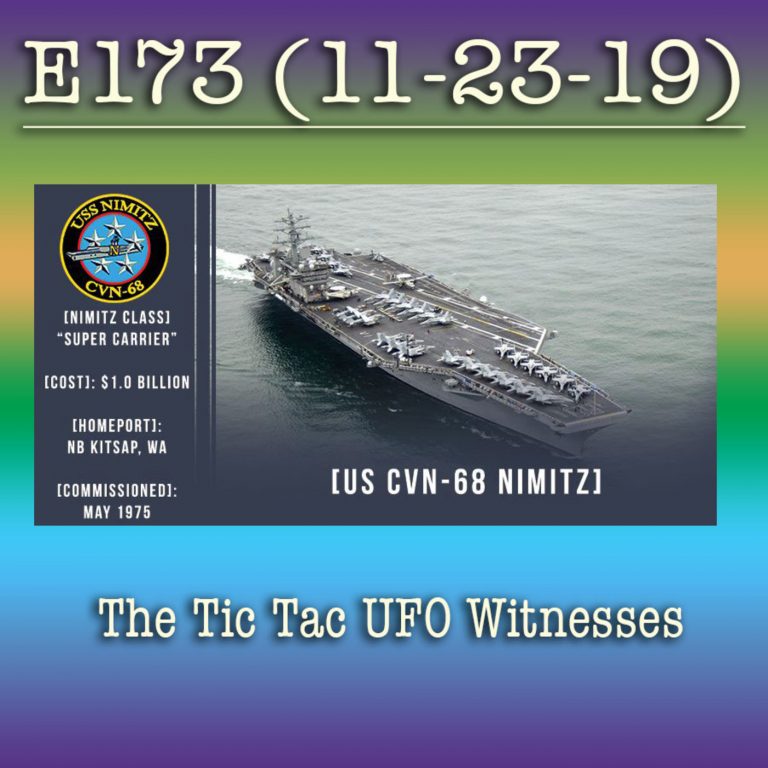 e173 The Tic Tac UFO Witnesses