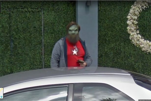 German Christmas Market Horrified as ‘Alien’ Man Caught on Google Street View