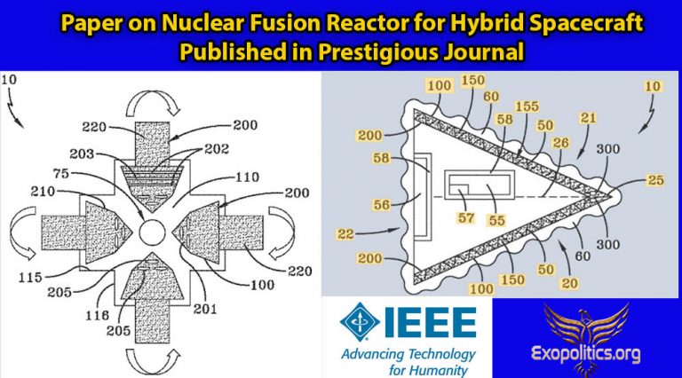 Paper on Nuclear Fusion Reactor for Hybrid Spacecraft Published in Prestigious Journal