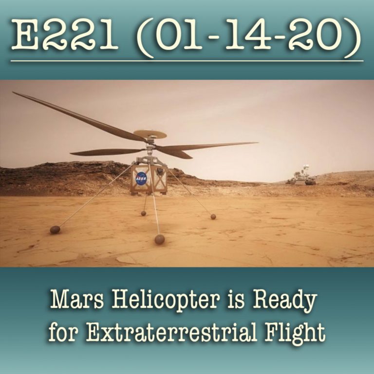 E221 Mars Helicopter is Ready for Extraterrestrial Flight