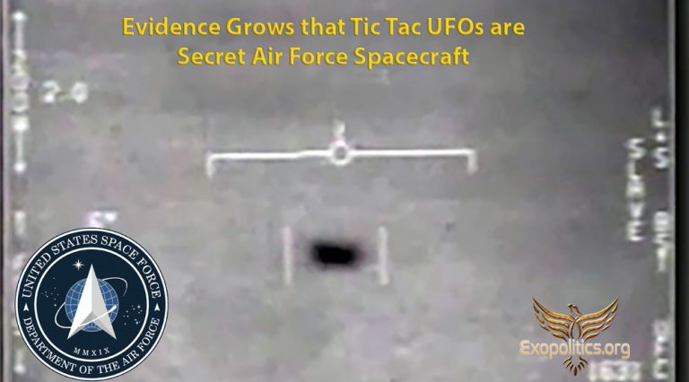 Evidence Grows that Tic Tac UFOs are Secret Air Force Spacecraft