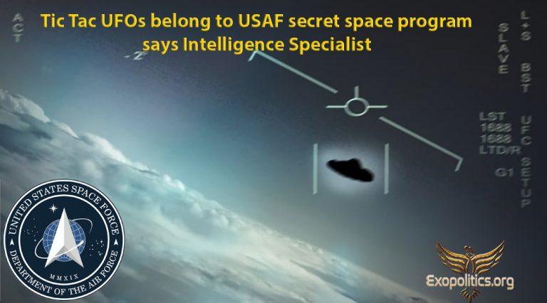 Tic Tac UFOs Belong to USAF Secret Space Program Says Intelligence Specialist