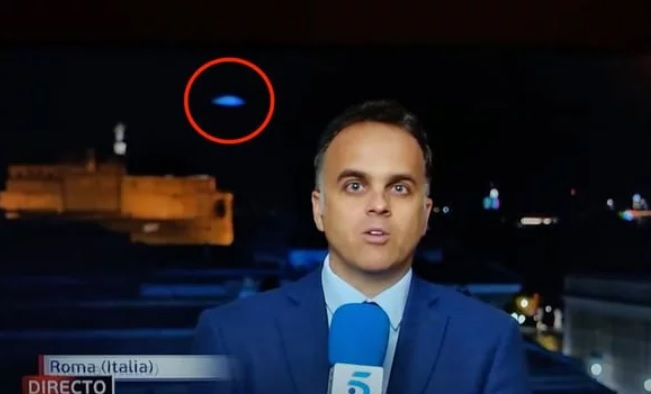 Mysterious Object Spotted During Spanish TV Program