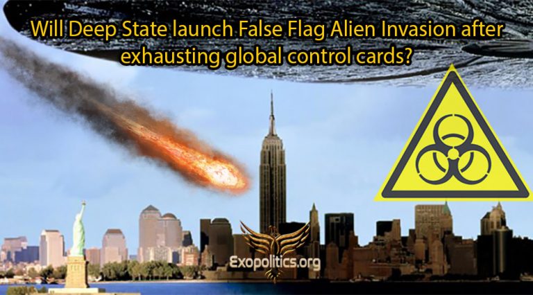Will Deep State launch False Flag Alien Invasion after exhausting global control cards?