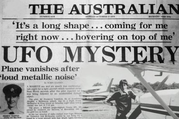 When Frederick Valentich Disappeared Did He See a UFO?