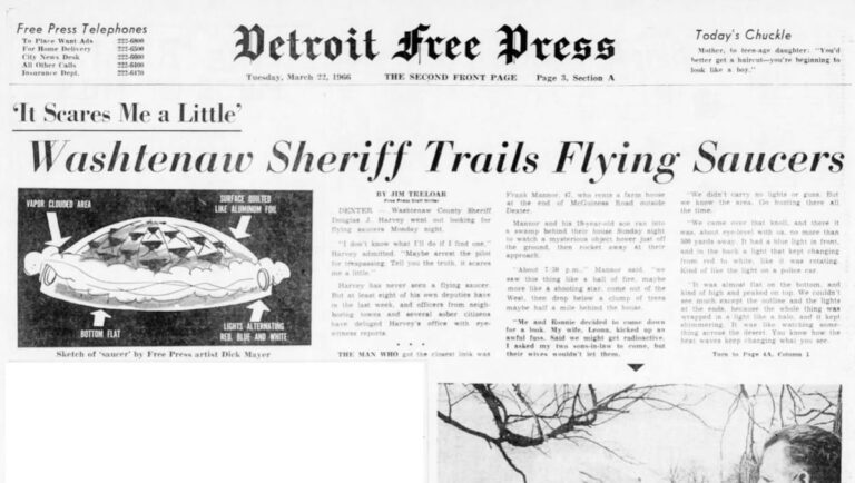 The Military Cover-Up of the Dexter, Michigan UFO Incident