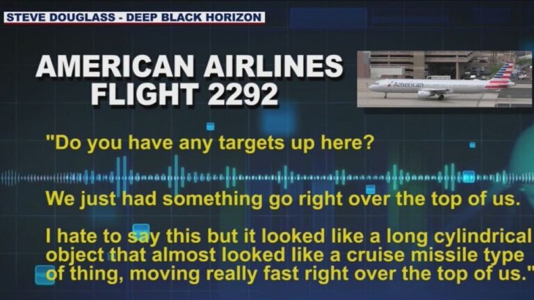Airliner Audio Reveals Close Encounter with ‘Fast-Moving Cylindrical Object’ Over New Mexico