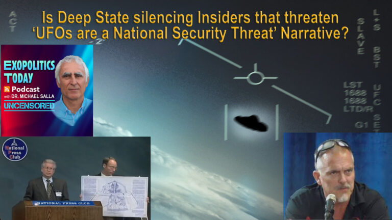 Is Deep State silencing Insiders that threaten ‘UFOs are a National Security Threat’ Narrative?