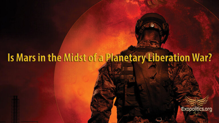 Is Mars in the midst of a Planetary Liberation War?
