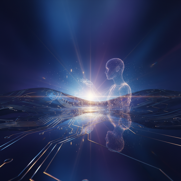 The Being She Channels Says AI Is a Mirror