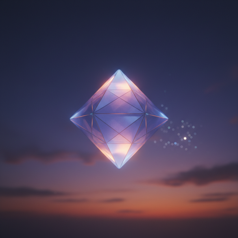 Diamond-Shaped UFO Appears: An Encounter Examined