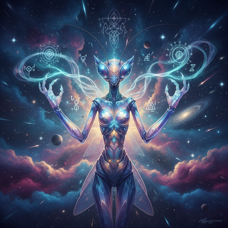Mantis Beings: Channeler Claims Non-Verbal Communication
