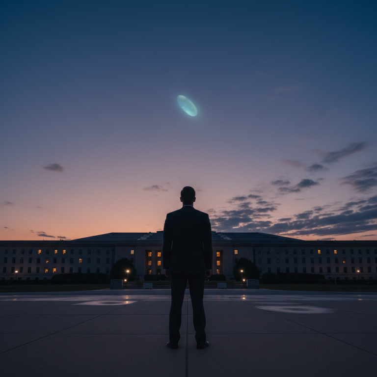 Top Pentagon Official says he saw recovered UFOs and NHI