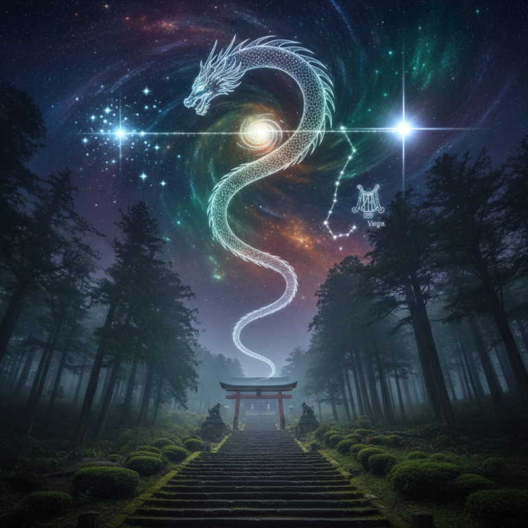 From Mount Kurama to Sirius, the Pleiades and Lyra: A Dragon